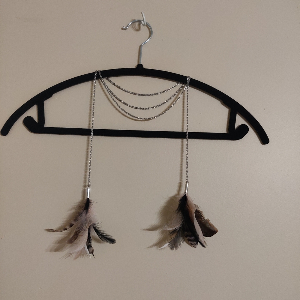 🎀2FOR15🎀Feather necklace